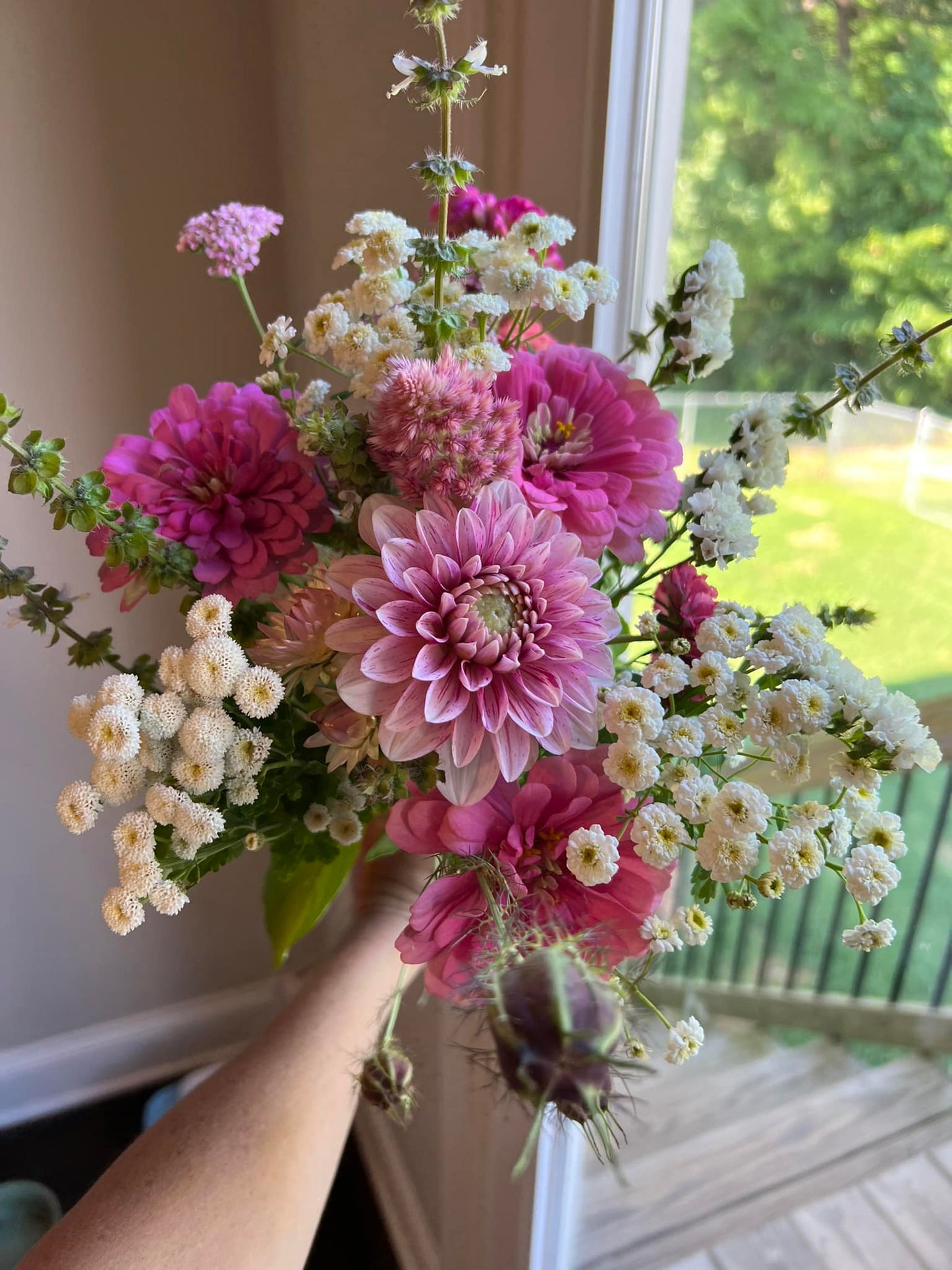 Wrapped Flower Bouquet