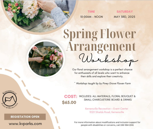 Spring Flower Arrangement Workshop