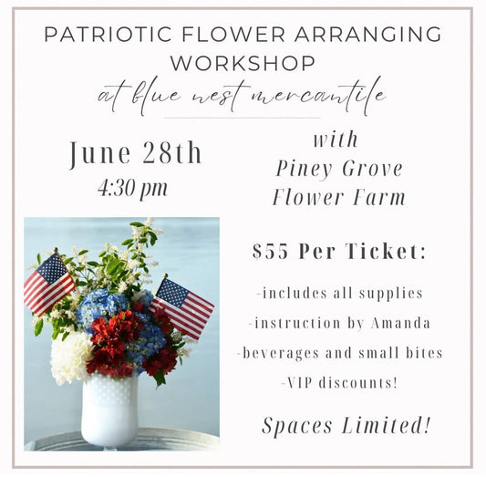 Join us on Saturday June 28th at 4:30 pm!